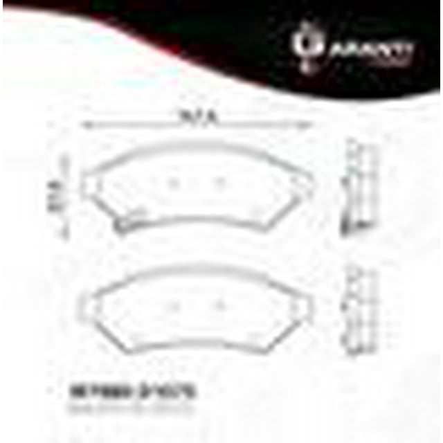 Balata Garanti Para Chevrolet Uplander 2005 - 2008 (Garanti)