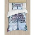 thumbnail image 3 of Ambesonne Nature Cute Tree of Life Duvet Cover Set, 3 of 3