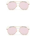 thumbnail image 2 of Guardoinrt Monture de Lunettes Rétro Classique pour Voyage en Plein Air Femmes Hommes Monture Dorée Rose 2 Ensembles, 2 of 6