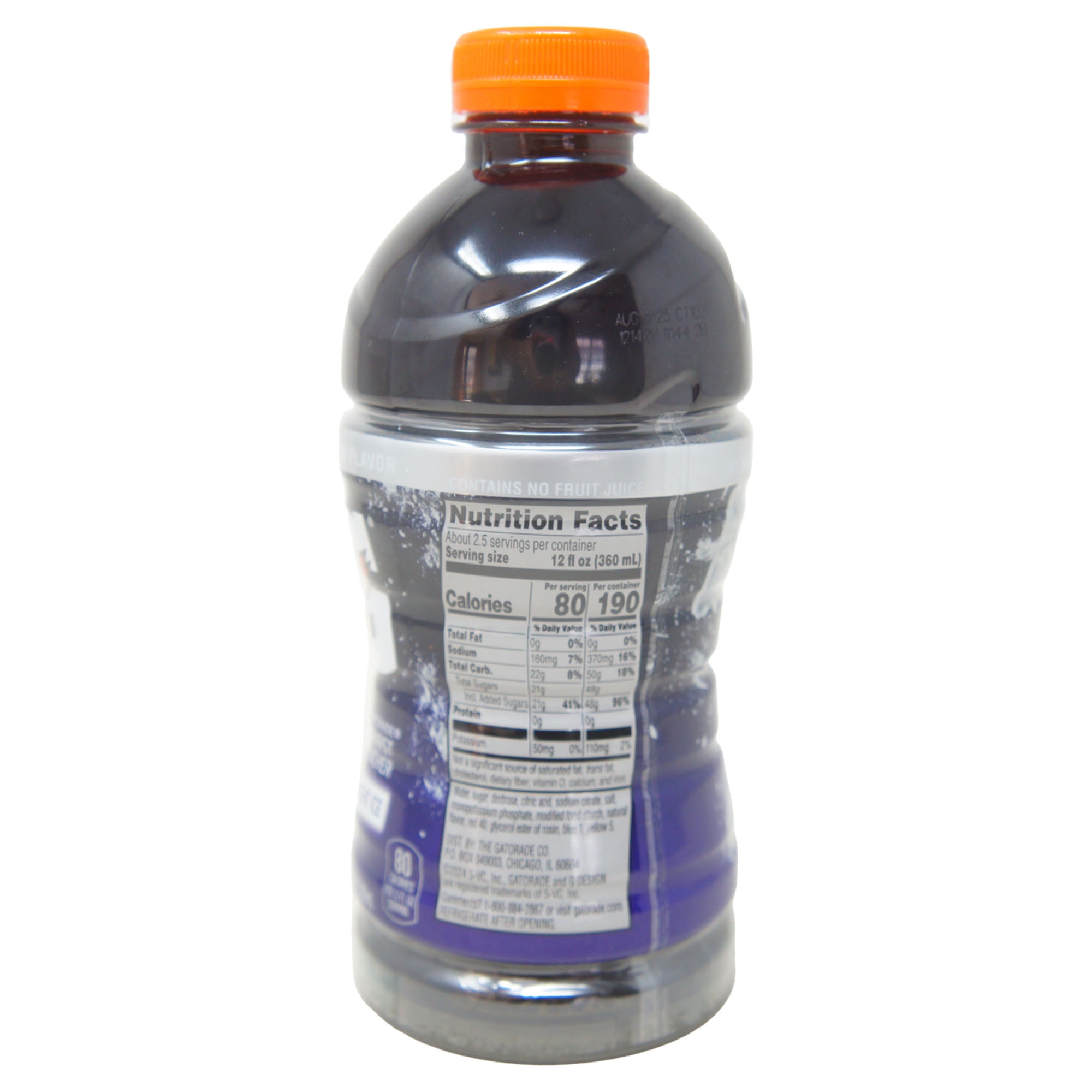 Gatorade Thirst Quencher Midnight Ice Flavor - 28 FL OZ (6 Pack)