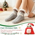 thumbnail image 6 of TRANSLINK Slipper Socks for Women with Gripper Winter Socks Warm Cozy Xmas Gift, 6 of 7