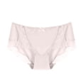thumbnail image 2 of Women'sSeamless Ice Silk Comfortable Body Breathable Underwear Lace Briefs Senior Front Silky Invisible Low Rise Hipster Cheeky No Show Thong Seamless, 2 of 5