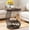 Dark Brown, variant on Fnova End Table Modern Wood Narrow Farmhouse Side Tables with Storage Shelf for Living Room, Bedroom, Nightstand