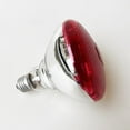 thumbnail image 1 of Juego de 2 bombillas infrarrojas de vidrio de 150w para servicio de alimentos, terapia de luz para baño de mascotas con pollitos melancólicos con bombilla de inundación de Base, 1 of 5