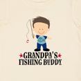 thumbnail image 4 of Inktastic Grandpa Fishing Buddy Fisherman Boys Baby T-Shirt, 4 of 5