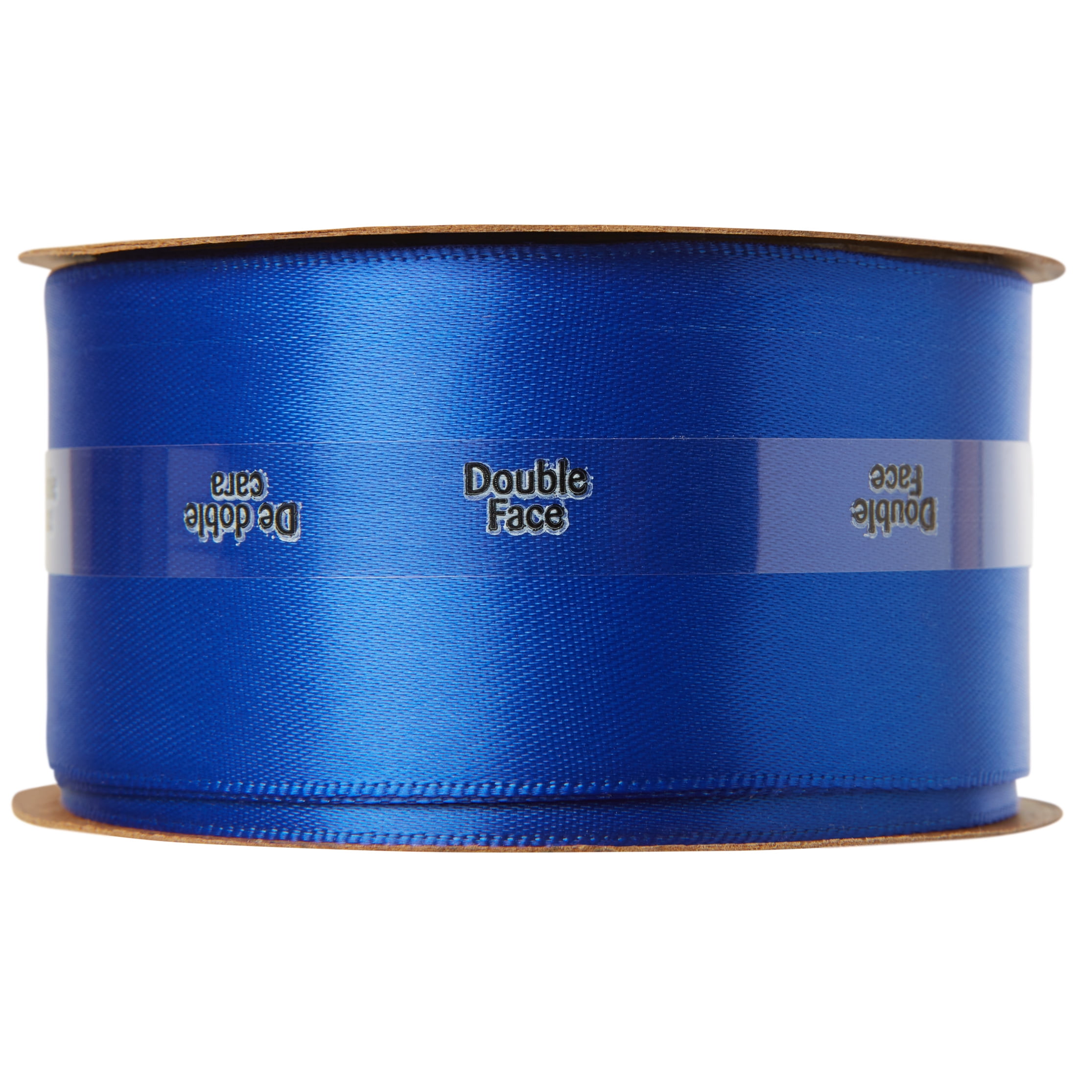 Royal Blue 1-1/2 x 50 Yards Solid Color Satin Ribbon, Double Faced High Density Polyester Fabric Ribbon for Gifts Wrapping, Wedding, Party, Crafts