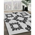 thumbnail image 2 of Ahgly Company Indoor Rectangle Patterned Carbon Gray Area Rugs, 4' x 6', 2 of 6