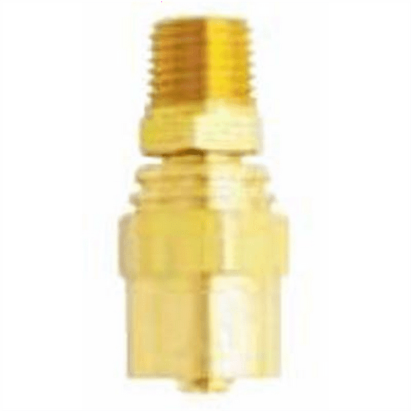 Milton Industries Reusable End, 3/8" MNPT, Fits 3/8" x 3/4"