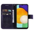 thumbnail image 2 of Allytechgroup for Samsung Galaxy S25+ Case Wallet, Sunflower Embossed PU Leather Flip Cover Stand Hand Strap Shockproof Stylish Cards Slots Phone Case for Samsung Galaxy S25+ Plus, Purple, 2 of 6