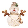 thumbnail image 1 of Decoración de animales de peluche BANYUO de Papá Noel y muñeco de nieve, 1 of 4