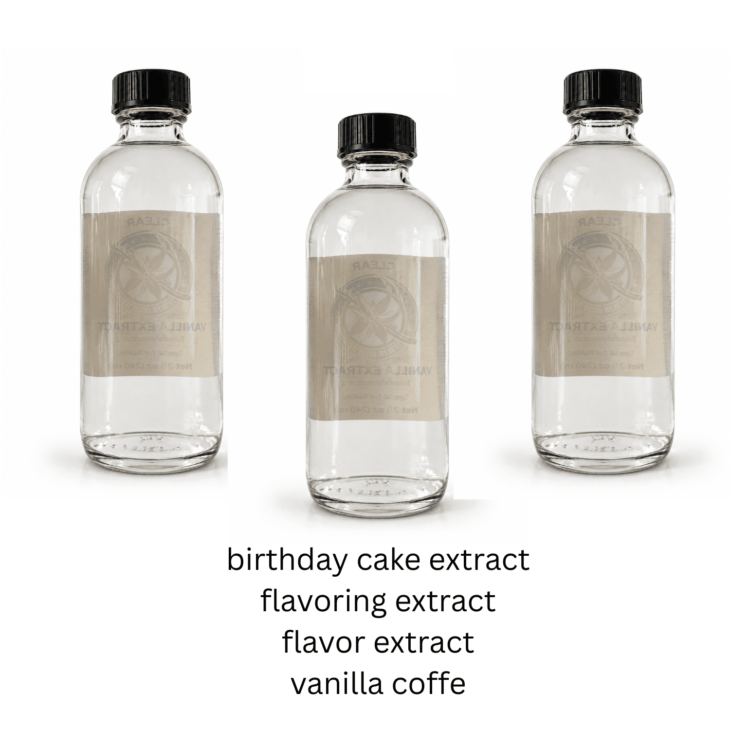 Royal Artisan Vanilla Clear Vanilla 8 oz, Special for Baking