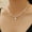 white, variant on Fashion Vintage Tassels Zircon Heart Pendant Necklace For Women Female Boho Geometric Baroque Transparent Crystal Chain Jewelry