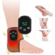 thumbnail image 3 of Electric Foot Massager Wireless Ankle Foot Massage with Heat, 3 Vibration Levels USBRechargeable Heating Belt for Pain Relief, 3 of 5