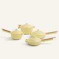 thumbnail image 1 of Our Place Cookware Set (13 piece) A 13-piece ceramic nonstick cookware set Butter Yellow, 1 of 1