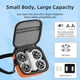 thumbnail image 3 of Estuche de transporte para dron jixopn para DJI Neo Mini, bolsa de viaje impermeable, portátil, resistente a golpes, con correa para accesorios de dron DJI Neo, 3 of 8