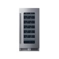 thumbnail image 2 of Summit Appliance SDHW1532LHD 15 in. Wide Built-In Wine Cellar, 2 of 3