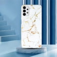 thumbnail image 6 of Allytech Compatible with Samsung Galaxy A13 4G Case, Marble Design Series Case for Women Boys Girls Soft Slim TPU Shockproof Cover for Samsung Galaxy A13 4G, White Marble, 6 of 6