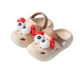 thumbnail image 2 of Fozruso Girls Sandals For Toddlers And Kids Soft EVA Material With Cute Crab Design Breathable Comfortable Lightweight For Daily Wear Indoor Outdoor Play,Sizes 9 Little Kid 2.5-3 Years(Yellow), 2 of 4