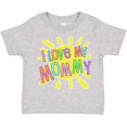 thumbnail image 3 of Inktastic I Love My Mommy- Sun and Rainbow Letters Boys or Girls Toddler T-Shirt, 3 of 5