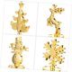thumbnail image 2 of ganchos navideños para chimenea Percha de metal manto de chimenea ganchos decorativos para pared medias ganchos para medias de seguridad suministros navideños 4 JM  Papelería, 2 of 5