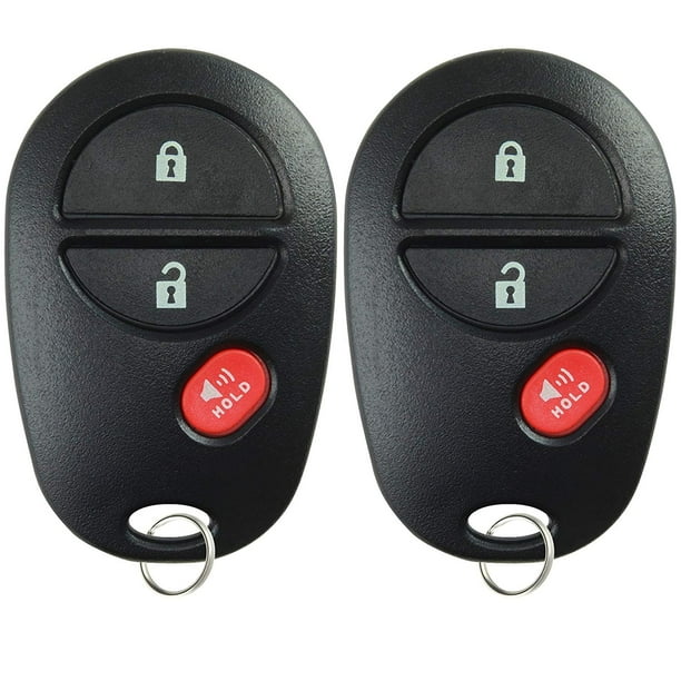 2 PACK KeylessOption Keyless Entry Remote Control Car Key Fob