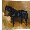 thumbnail image 1 of ARTCANVAS Horse In a Stable Canvas Art Print by Theodore Gericault - Size: 26" x 26" (1.50" Deep), 1 of 9