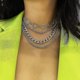 thumbnail image 3 of Gargantilla Collar - Gargantilla Forma Corazones Collar Clavícula Afortunado Sencillez, 3 of 5