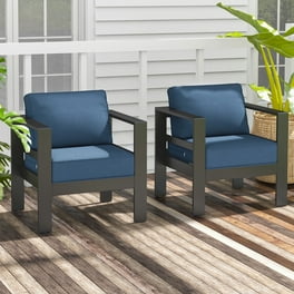 Tortuga Outdoor Lakeview Aluminum Outdoor Club Chair Set (3-Piece