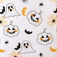 thumbnail image 6 of Fesfesfes Newborn Onesies Infant Baby Girls Boys Fashion Ha-lloween Print Jumpsuit Outfits(Z02#Yellow,3-6 Months), 6 of 8
