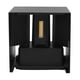 thumbnail image 3 of Aplique de pared LED para exterior, 12 W, 3500 K, cuadrado, luz cálida, ajustable, para casa, patio, color negro, 3 of 14