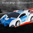 thumbnail image 2 of Robot De Coche Rc, Coche De Control Remoto Que Transforma Los Juguetes De Robot Con Efecto De Luz, Coche De Juguete Eléctrico, Rotación De 360 ° Para Niños A Partir De 3 Años Muyoka Hogar, 2 of 7