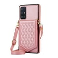thumbnail image 2 of Mantto Case for Samsung A51 4G, Card Holder Crossbody Neck Strap Lanyard Handbag with Mirror Back for Women PU Leather Flip Case with Credit Card Slot Kickstand for Samsung Galaxy A51 4G, Rosegold, 2 of 13