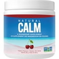 thumbnail image 1 of Natural Calm Poudre de Citrate de Magnésium (Saveur de Cerise) - Absorption Rapide - Boisson de Magnésium, 226 g, 1 of 5