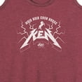 thumbnail image 3 of Barbie The Movie - Country Metal Ken  - Women's Racerback Tank Top, 3 of 5