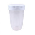 thumbnail image 2 of Multipurpose Sugar Flour Powdered Sugar Shaker Dust Sifter Plastic Material Powder Sugar Shakers with Lid for Baking Use, 1PC, Plastic Flour Dispenser Bottle for Home Restaurant(White,2.7x2.7x4.5"), 2 of 7