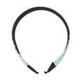 thumbnail image 3 of Unique Bargains 1 Pc Headband Plaid Wide Hair Accessories for Women Light Blue, 3 of 5