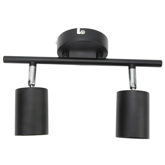 LED Track Light Kit, Simple Modern 90 Degrees Rotatable GU10 Base Track Lighting Kit  for Office