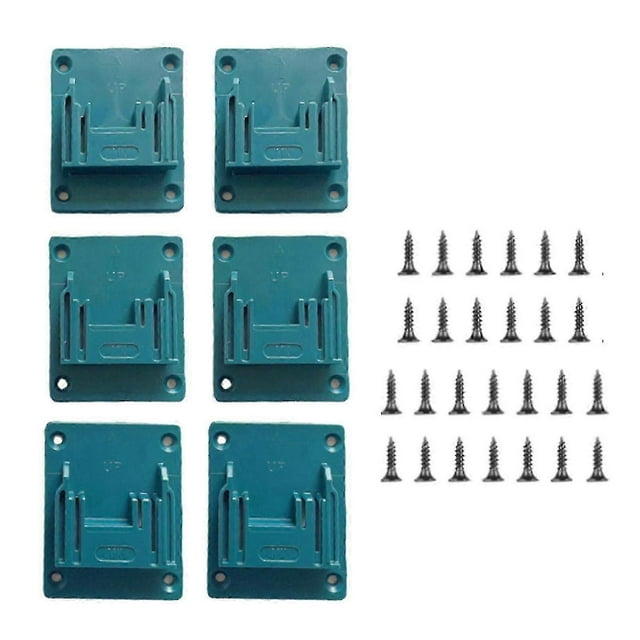 6pcs Machine Holder For Makita 18v Tool Wall Mount Fastenersl20241206117