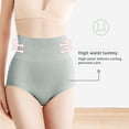 thumbnail image 4 of Joernso Plus Size Shaping Underpants High Waist Moisture Absorption Postnatal Tummy Control Briefs Women Supply, 4 of 8
