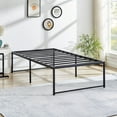 thumbnail image 2 of 18-inch Twin Size Metal Platform Bed Frame with Steel Slat, 2 of 5
