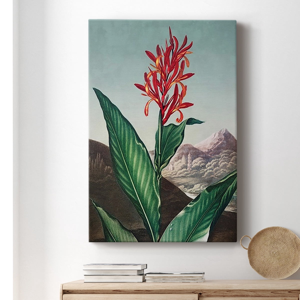 Temple of Flora I Premium Gallery Wrapped Canvas - Ready to Hang