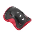 thumbnail image 3 of Rodilleras Bicicleta 6 unids/set Patinaje Muñeca Rodilla Codo Protector Conjunto Niños Montar Proteger (Rojo) Likrtyny Accesorios para bicicletas, 3 of 7