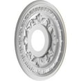 thumbnail image 4 of Ekena Millwork 13"OD x 3 1/2"ID x 3/4"P Baltimore Thermoformed PVC Ceiling Medallion (Fits Canopies up to 5 1/4"), Universal Metallic Champagne Mist, 4 of 5