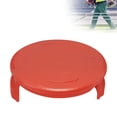 thumbnail image 3 of YWIYIUD 2 Pcs Bobines de Tondeuse de Désherbage Portables et Durables Couvercle Pièces de Rechange 2.95x1.3inch Capuchons de Tondeuse Rouges pour HT21 401 003 02,HT21 401 003 03 Remplacement, 3 of 8