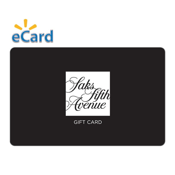 Saks Fifth Avenue 200 eGift Card (Email Delivery