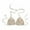 Beige, variant on Bikini Top Summer Solid Color Hand Crochet Swimsuit Top Euramerican Style Bikini Top for Women