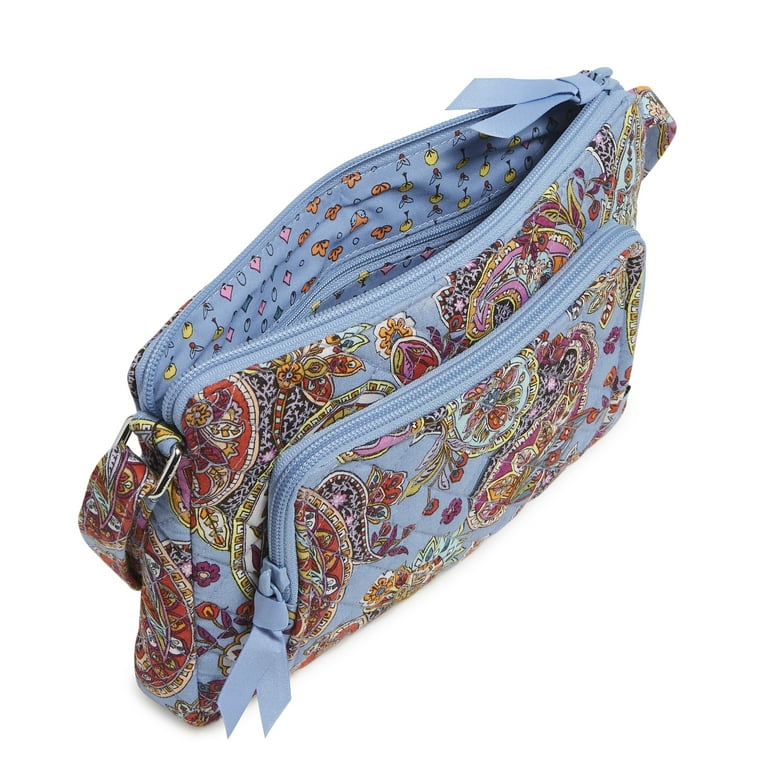 Vera Bradley Women s Cotton RFID Little Hipster Provence Paisley