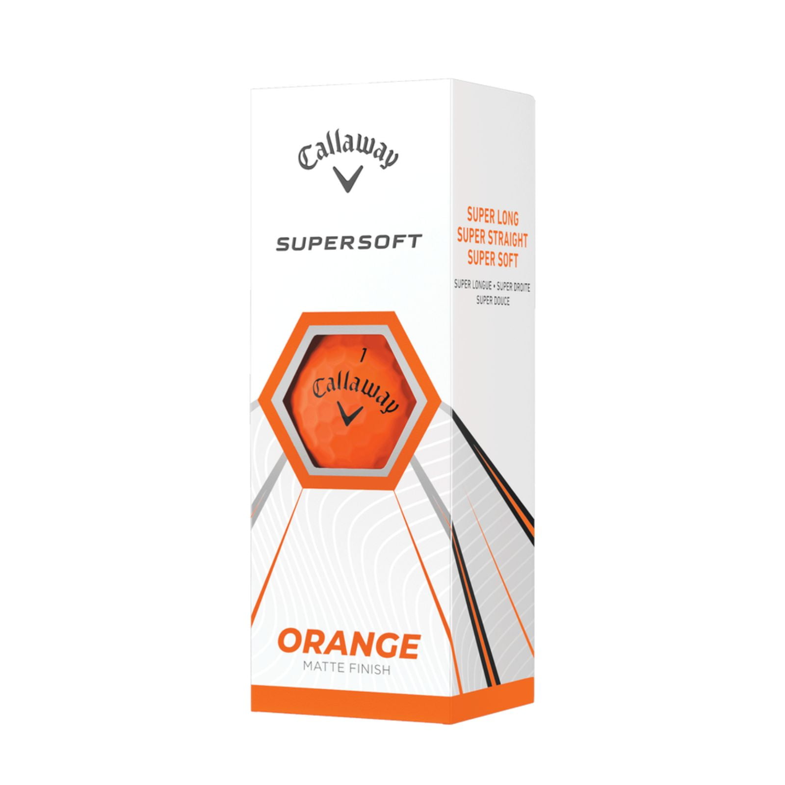 Callaway Super Soft Matte 2021 Orange Golf Balls 12 Pack