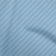 thumbnail image 1 of oneOone Georgette Viscose Medium Blue Fabric Bone & Paw Sewing Craft Projects Fabric Prints By Yard 42 Inch Wide, 1 of 4