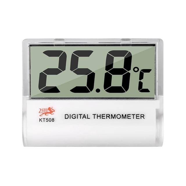 Termómetro Digital Para Acuario Lcd Pantalla Grande Adhesivo Monitor De Temperatura Para Acuario Kearding PT001330-00